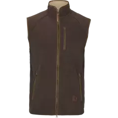 Härkila Sandhem sherpa férfi fleece mellény, Demitasse brown, XL