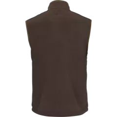 Härkila Sandhem sherpa férfi fleece mellény, Demitasse brown, XL