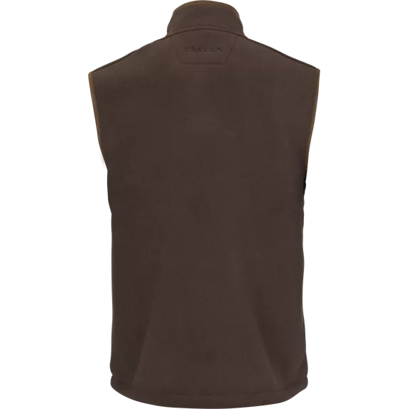 Härkila Sandhem sherpa férfi fleece mellény, Demitasse brown, XL