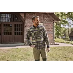 Härkila Scandinavian férfi nadrág, Dark antique bronze-willow green, 46