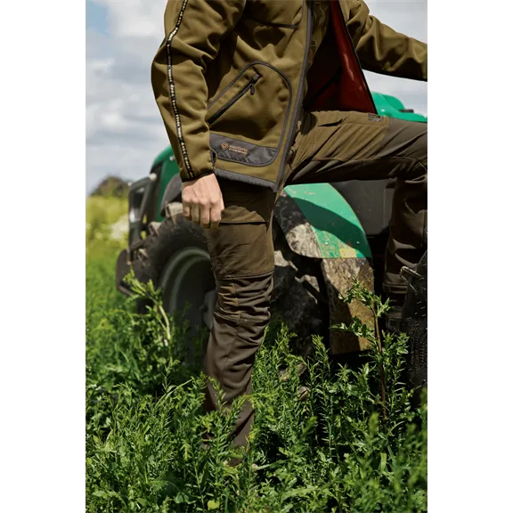 Härkila Scandinavian férfi nadrág, Dark olive/Willow green, 46/32"