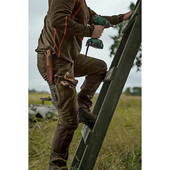Härkila Scandinavian férfi nadrág, Willow green/Deep brown, 48/32"