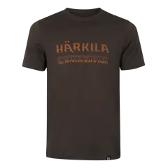 Härkila Scandinavian férfi rövid ujjú póló, Shadow Brown, M