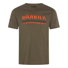 Härkila Scandinavian rövid ujjú férfi póló, Grape leaf, M