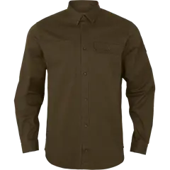 Härkila Trym férfi hosszú ujjú ing, Willow green, 3XL