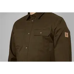 Härkila Trym férfi hosszú ujjú ing, Willow green, 3XL