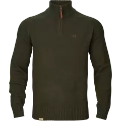 Härkila Vincent merino half zip férfi pulóver, Rosin, L