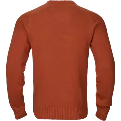 Härkila Vincent merino v-neck férfi pulóver, Bombay brown, XL