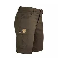 Hubertus Hannes Comfort Stretch férfi rövidnadrág, dunkeloliv, 60