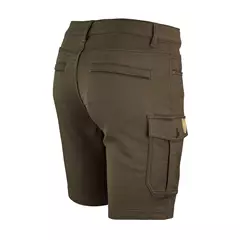 Hubertus Hannes Comfort Stretch férfi rövidnadrág, dunkeloliv, 60