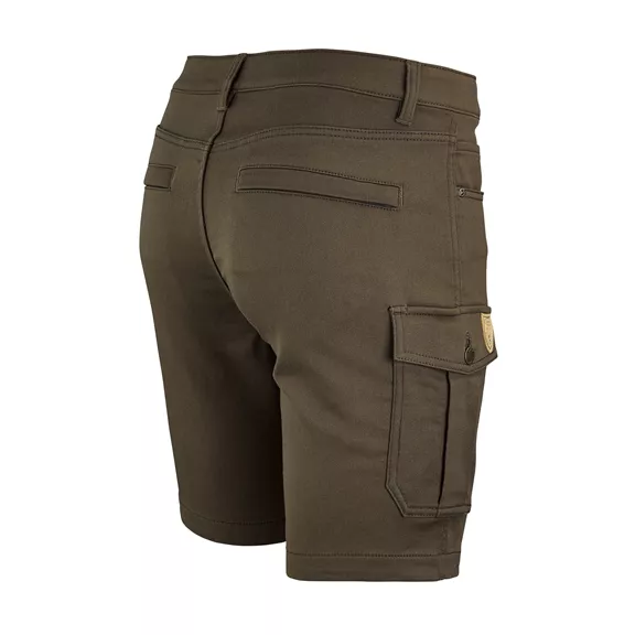 Hubertus Hannes Comfort Stretch férfi rövidnadrág, dunkeloliv, 60