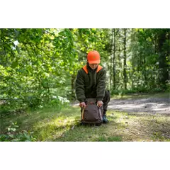 Hubertus Miporex gyerek műszörme kabát, oliv-orange, 152