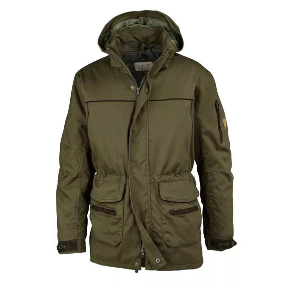 Hubertus OS30 férfi vadászdzseki, olajzöld, 54