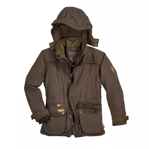 Hubertus OS 60 gyerek thermo dzseki, vintage brown, 164
