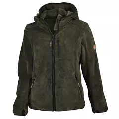 Hubertus Pirin Coral gyerek fleece kabát, dunkeloliv, 140