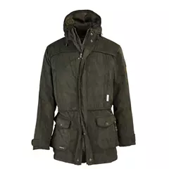 Hubertus Schwarzwald férfi vadászkabát, oliv-braun, 46