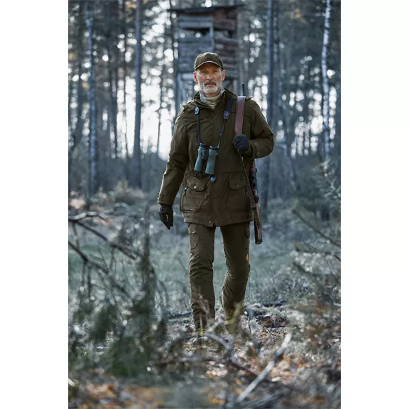 Hubertus Schwarzwald férfi vadászkabát, oliv-braun, 52