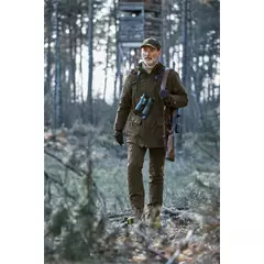 Hubertus Schwarzwald férfi vadászkabát, oliv-braun, 52