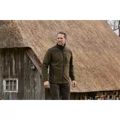 Hubertus Eifel férfi polár kabát, olajzöld-barna, S. Hubertus Eifel férfi polár kabát, olajzöld-barna, S.