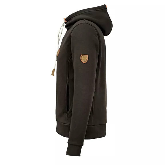 Hubertus férfi könnyű kapucnis dzseki, oliv-braun, L