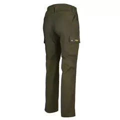 Hubertus férfi vászon outdoor sztreccsnadrág, olajzöld, 64