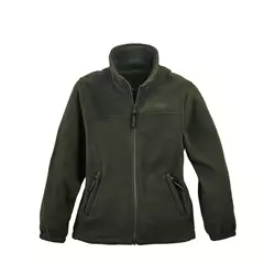 Hubertus gyerek fleece kabát, Olajzöld 128