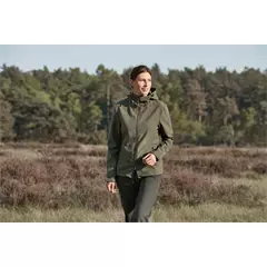 Hubertus női Softshell dzseki, sötét olajzöld, XL Hubertus női Softshell dzseki, sötét olajzöld, XL