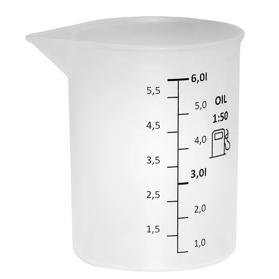 Hünersdorff mérőpohár keverék üzemanyaghoz
