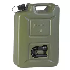 Hünersdorff műanyag üzemanyagkanna 20 liter, zöld