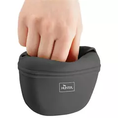 Hunter jutalomfalat tartó táska, anthrazit, S - 13 x 11 x 5 cm. Súly: 90g