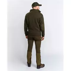 Hurricane pulóver, darkgreen melange, S