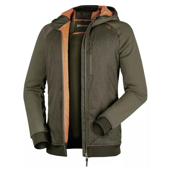 Hybrid softshell dzseki, moos melange, L Hybrid softshell dzseki, moos melange, L