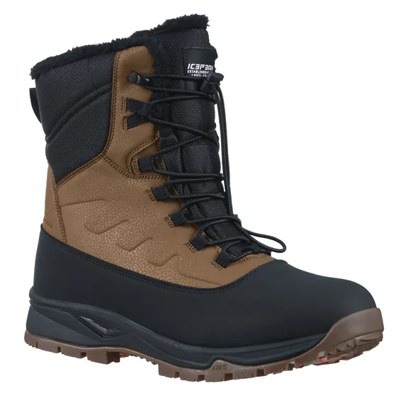Icepeakl Alofi férfi téli csizma, brown, 38.
