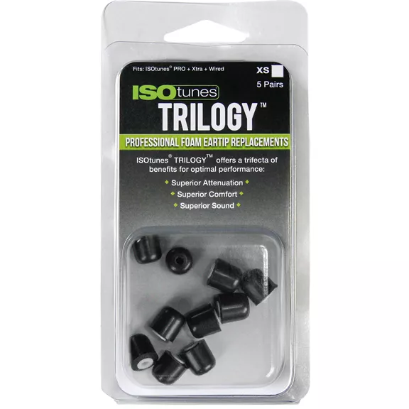 Isotunes Trilogy csere füldugó, XS méret