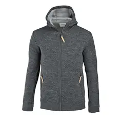 Ivanhoe Morel Hood férfi kapucnis gyapjú felső, grey, L.