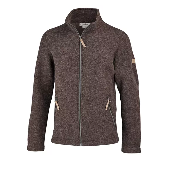 Ivanhoe  NLS Sap Full Zip, férfi gyapjú dzseki, chocolate, S.