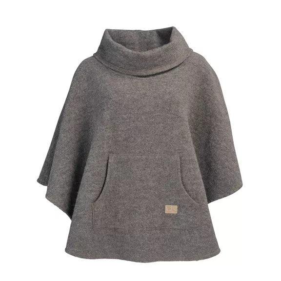Ivanhoe Poncho NLS Humla, női gyapjú poncsó