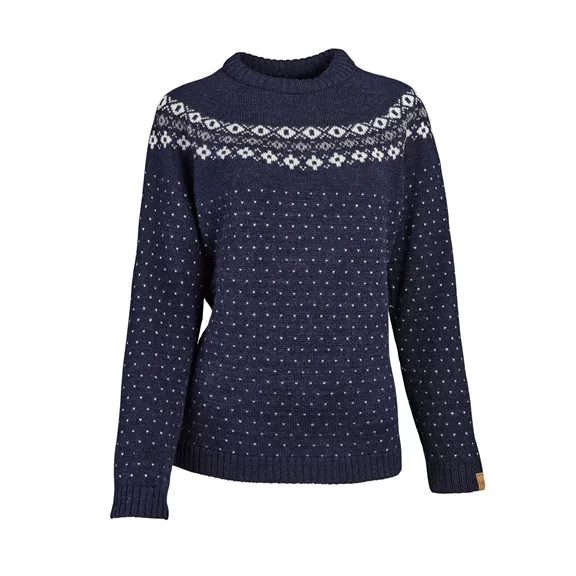 Ivanhoe Sire kerek nyakú, női, gyapjú pulóver, light navy, 36. Ivanhoe Sire kerek nyakú, női, gyapjú pulóver, light navy, 36.