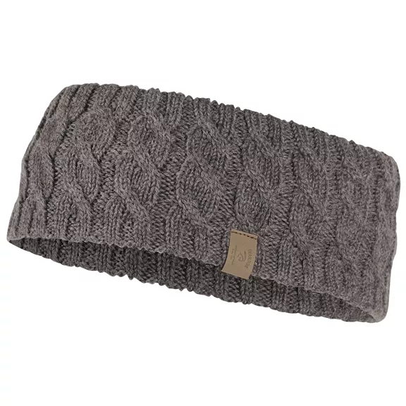Ivanhoe Stirnband NLS Cable gyapjú fejpánt, nutmeg.