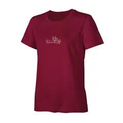Ivanhoe  Underwool Cilla Vine női merinó póló, royal cherry, 42.