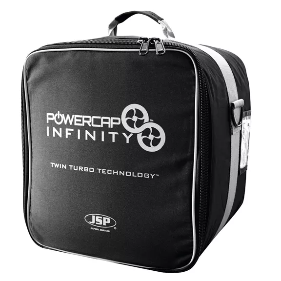 JSP Powercap Infinity motoros légzőkészülék komplett JSP Powercap Infinity motoros légzőkészülék komplett