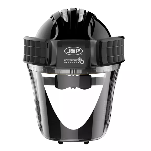 JSP Powercap Infinity motoros légzőkészülék komplett JSP Powercap Infinity motoros légzőkészülék komplett