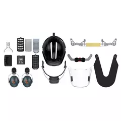 JSP Powercap Infinity motoros légzőkészülék komplett JSP Powercap Infinity motoros légzőkészülék komplett