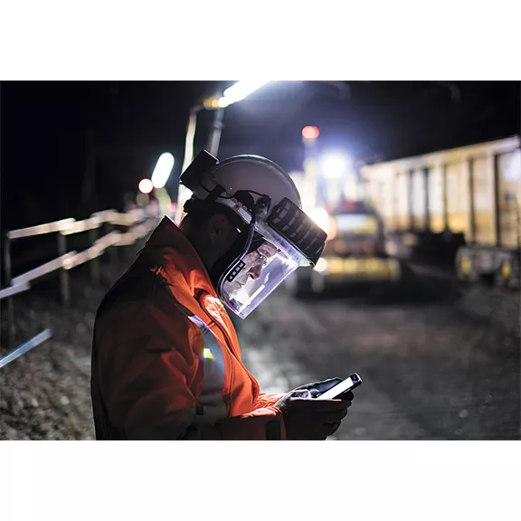 JSP Powercap Infinity motoros légzőkészülék komplett JSP Powercap Infinity motoros légzőkészülék komplett