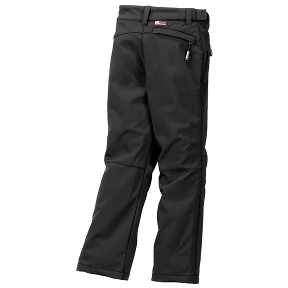 JUNIOR Softshell nadrág, fekete, 164