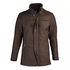 Jagdhund Gamskogel férfi lóden kabát, Barna 46