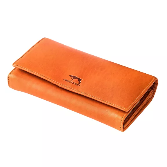 Jagdhund Luna pénztárca, cognac