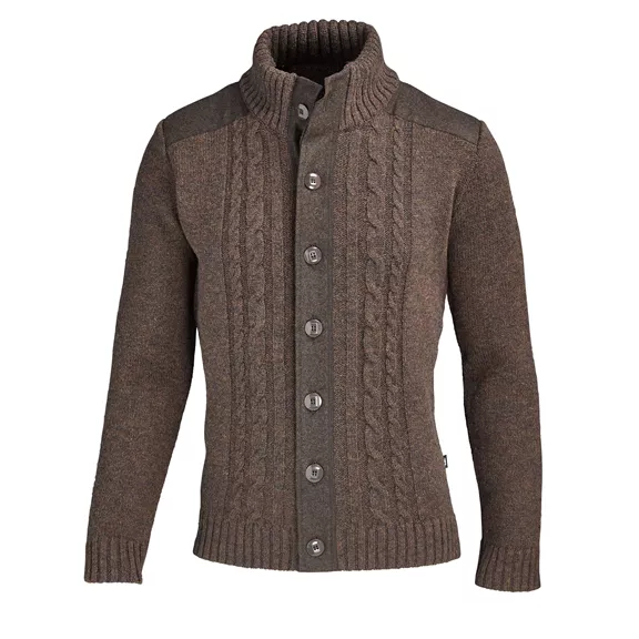 Jagdhund Ternberg lóden kardigán, braun, 50