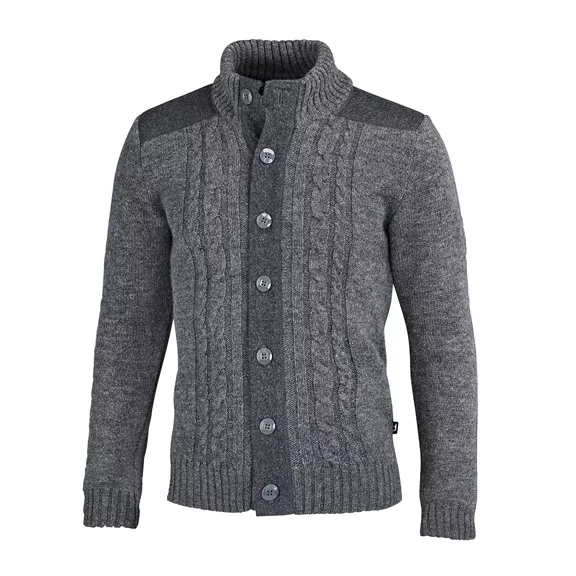 Jagdhund Ternberg lóden kardigán, grau, 56