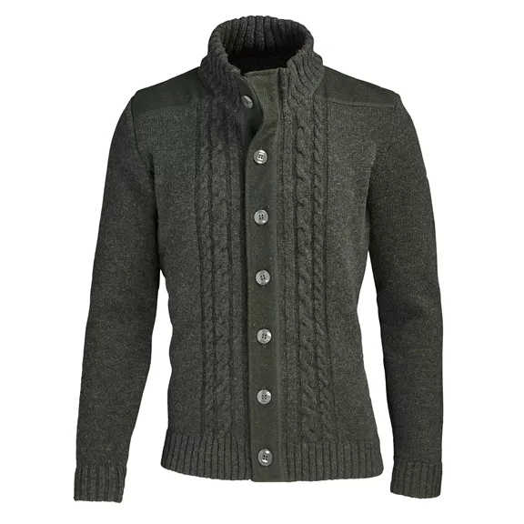 Jagdhund Ternberg lóden kardigán, grün, 46